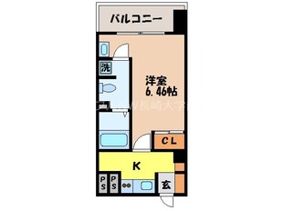 レジデンス古町の物件間取画像